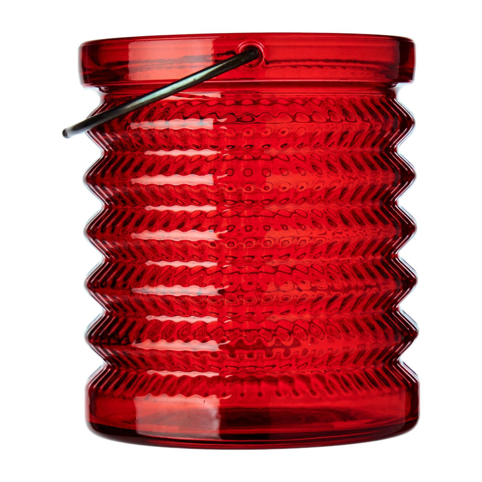 Bormioli Rocco Lanterna Candleholder (Red)
