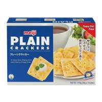 Meiji Plain Crackers 416G