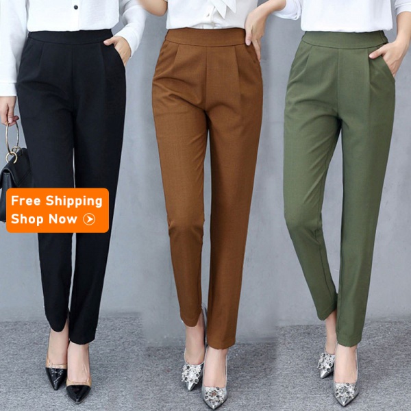 Source Running And Jogging Wear Women Smart Casual Wear Cargo Trousers With  Custom Services Made In Pakistan on malibabacom
