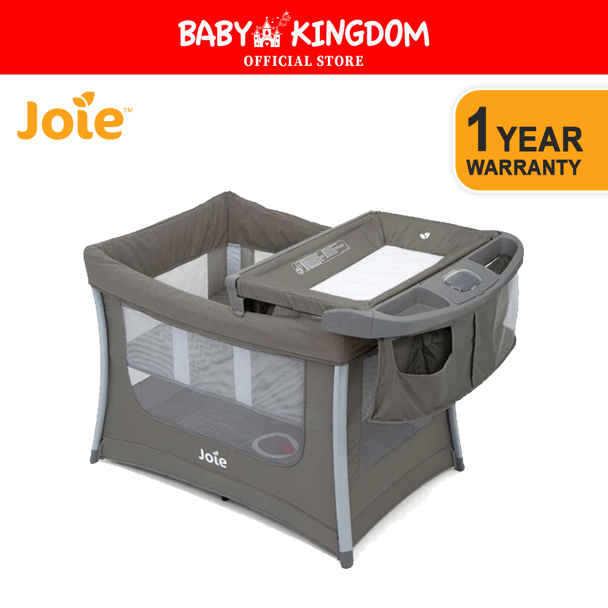 Joie Illusion Travel Cot 1 Year Warranty Lazada Singapore