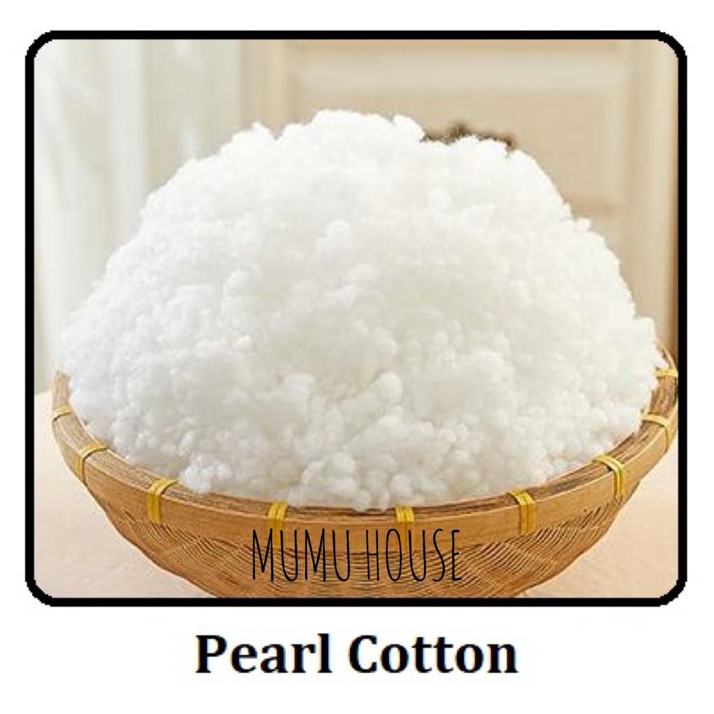 【SG Ready Stock】Polyester Filling PP Cotton Pearl Cotton Polyester Amigurumi Toy Stuffing Fiber Stuffing Filling