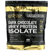 California Gold Nutrition | Whey Protein Isolate | 90% Protein Fast Absorption | Build Muscle 5lbs