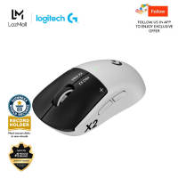 Logitech PRO X2 SUPERSTRIKE LIGHTSPEED Wireless Gaming Mouse Ultra-Fast Performance Ultra Lightweight (61 g) Customizable Click Haptics USB-C charging for PC/Mac/Laptop