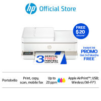 HP Envy 6530e All-in-One Printer Instant Ink Enabled | A4 | AirPrint USB WWCB Wi-Fi | Print Copy Scan Fax Auto two-sided | Feeder