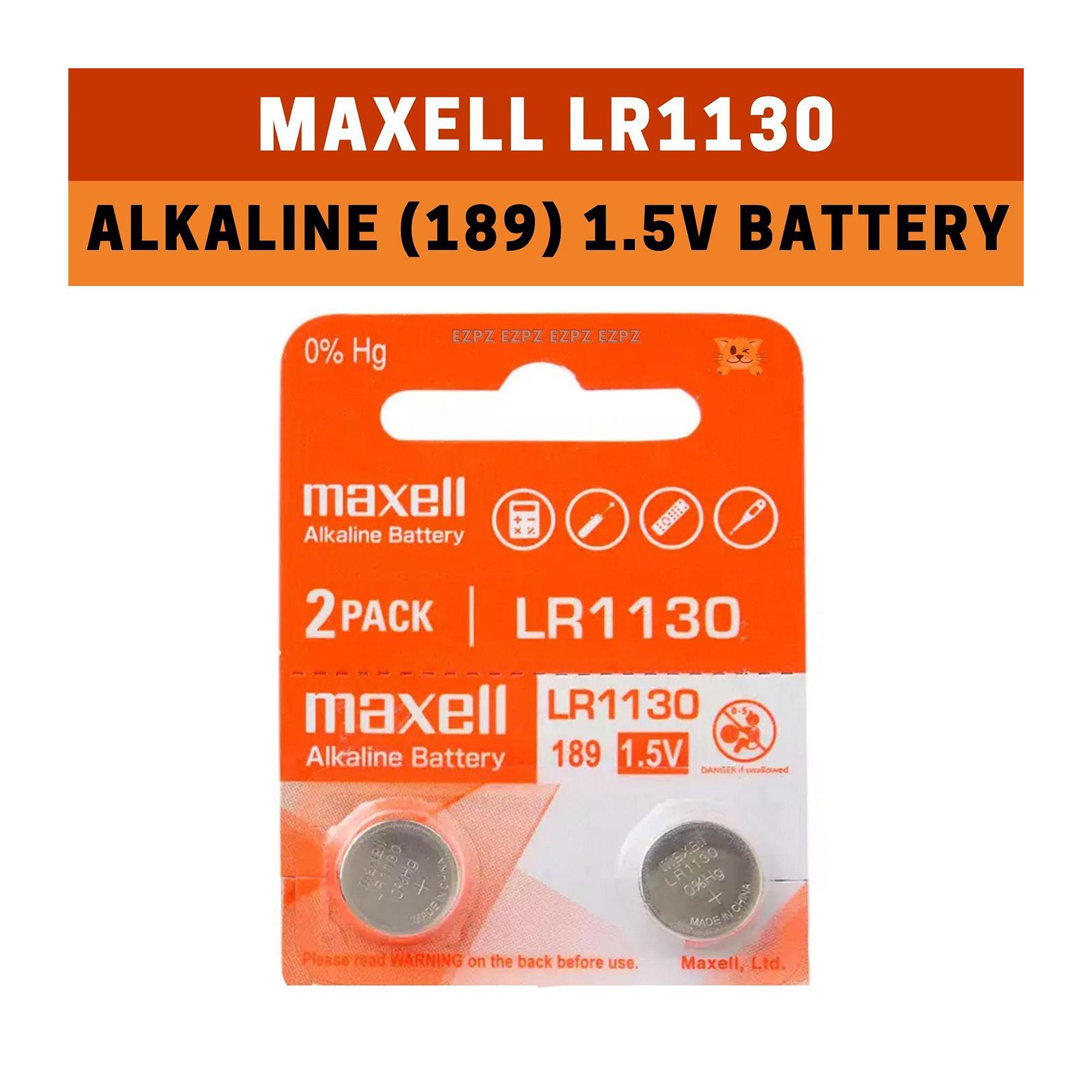 Maxell LR1130 Alkaline Battery 1.5V | Lazada Singapore