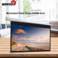 Nikko Motorized Fiber glass Screen Tubular Motor 68 X 51 / 84 X 84 / 95 X 71 / 70 X 70 Projector Screen 16:9 projector screen 16:10 projector screen 4:3 projector screen 1:1 projector screen for Epson Panasonic BenQ Sony Samsung Xiaomi Ricoh