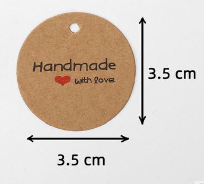 (10 pcs) Kraft Paper Gifts Tags | Wedding Party Favor Gift Tag Cards With Twines