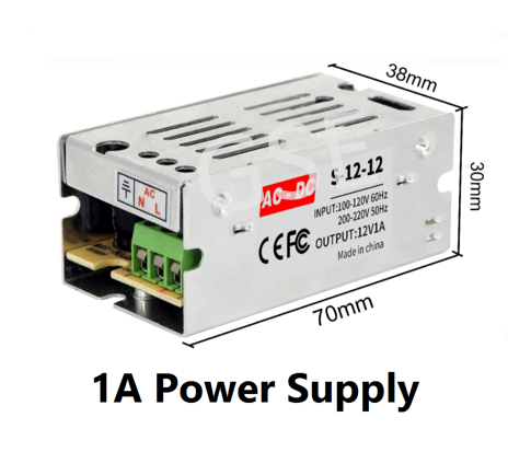 Premium Power Supply Striplight LED Driver for LED strip light 1A 3A 5A 8.5A 10A 12W 36W 60W 100W 120W 12V