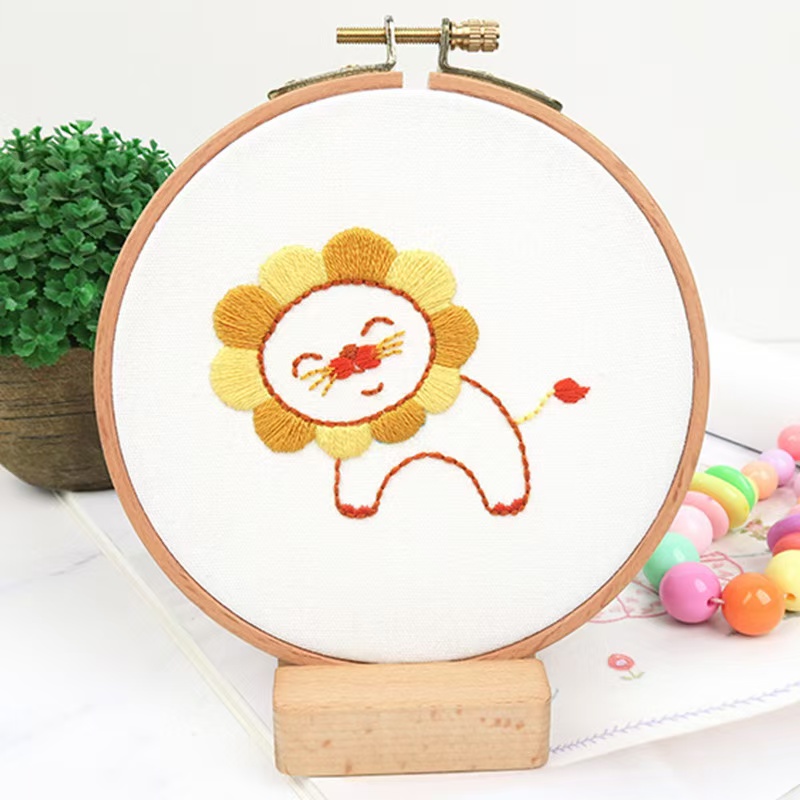 SG Cultivate patience DIY Cartoon Embroidery Kit Set for Beginners gift for kids