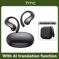 NE19 Bluetooth Earphones OWS Sports Wireless Headphones Powerful Bass AI Translator Earbud Waterproof Ear Hook Louder Stereo