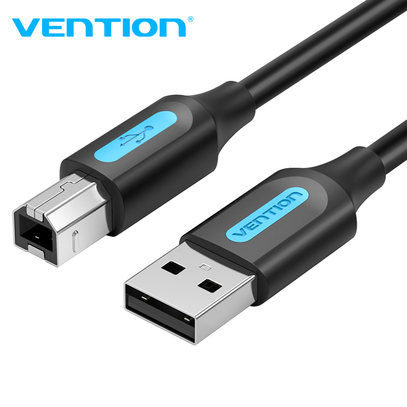 【COD】Vention Cáp máy in USB 2.0 / 3.0 USB 2.0 / 3.0 Loại A Male To B Male Sync Data Scanner Cáp máy in USB 1m 2m 3m 5m 8m 8m 10m 15m cho Máy in HP Canon Epson