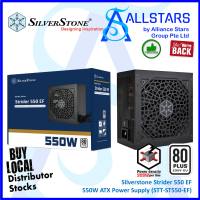 (ALLSTARS : No.1 Shop) Silverstone Strider 550 EF 550W 80Plus 230V ATX Power Supply (SST-ST550-EF) (Warranty 3years with Avertek)