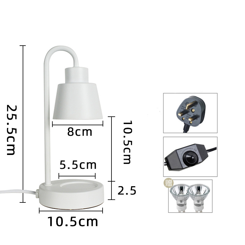 [😀SG Ready Stock]Scented Candles Electric Candle Warmer Lamp Expand Fragrance Mini Small Aromatherapy Atmosphere Lamp