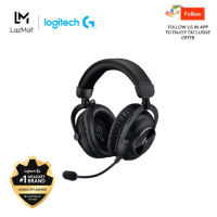 Logitech G PRO X 2 LIGHTSPEED Wireless Gaming Headset Detachable Boom Mic 50mm Graphene Drivers DTS: X Headphone 2.0—7.1 Surround Bluetooth/USB/3.5mm Aux for PC PS5 PS4 Nintendo Switch