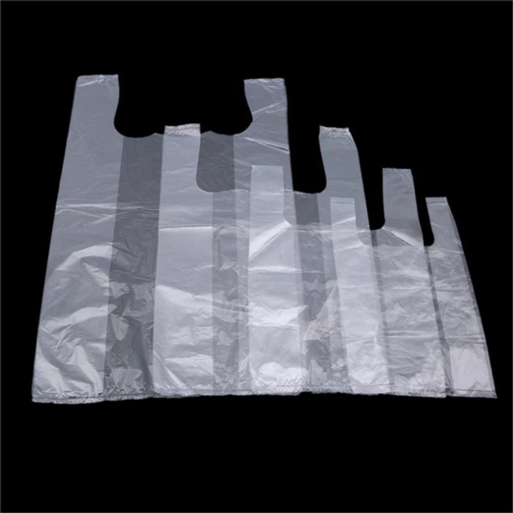 Thick Cheap Plastic Bag with Handle Suitable for Takeaway Food / Grocery Bag / Retail Carrier Bag