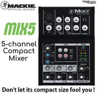 Mackie Mix5 5-Channel Compact Mixer