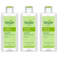 (BUNDLE OF 3) SIMPLE KIND TO SKIN SOOTHING FACIAL TONER 200ML - BEAUTY LANGUAGE