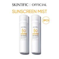 [120ml] SKINTIFIC All Day Light Sunscreen Mist SPF50 PA++++ Sunblock Spray Anti UV Face Body Spray Anti UV UVA UVB