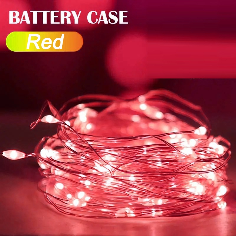 【Includes Battery】Hari Raya Lights 1/2M 3 Modes led Lights Strip Fairy Lights Flashing Lights Battery Operated Lights