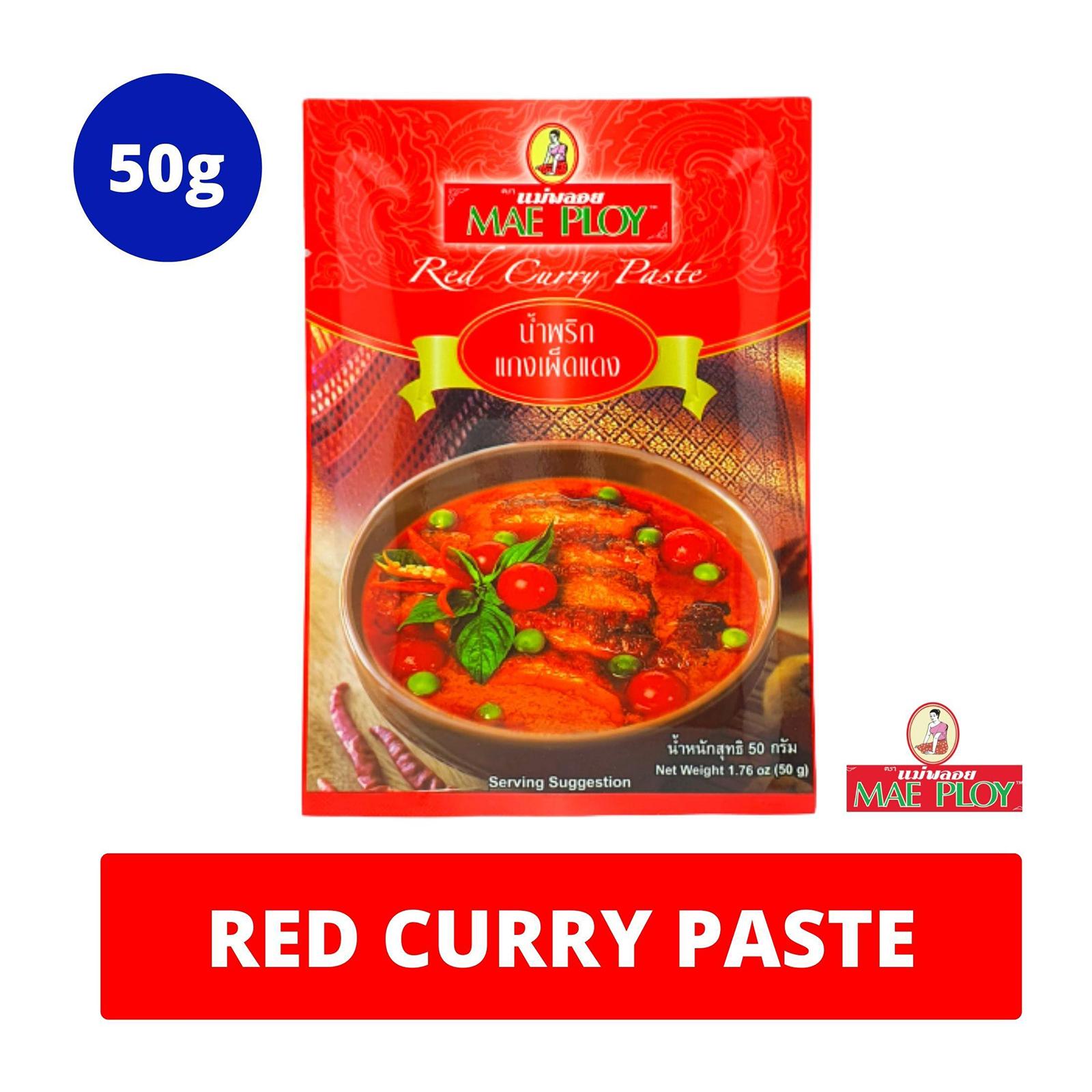 Mae Ploy Red Curry Paste 50G Lazada Singapore