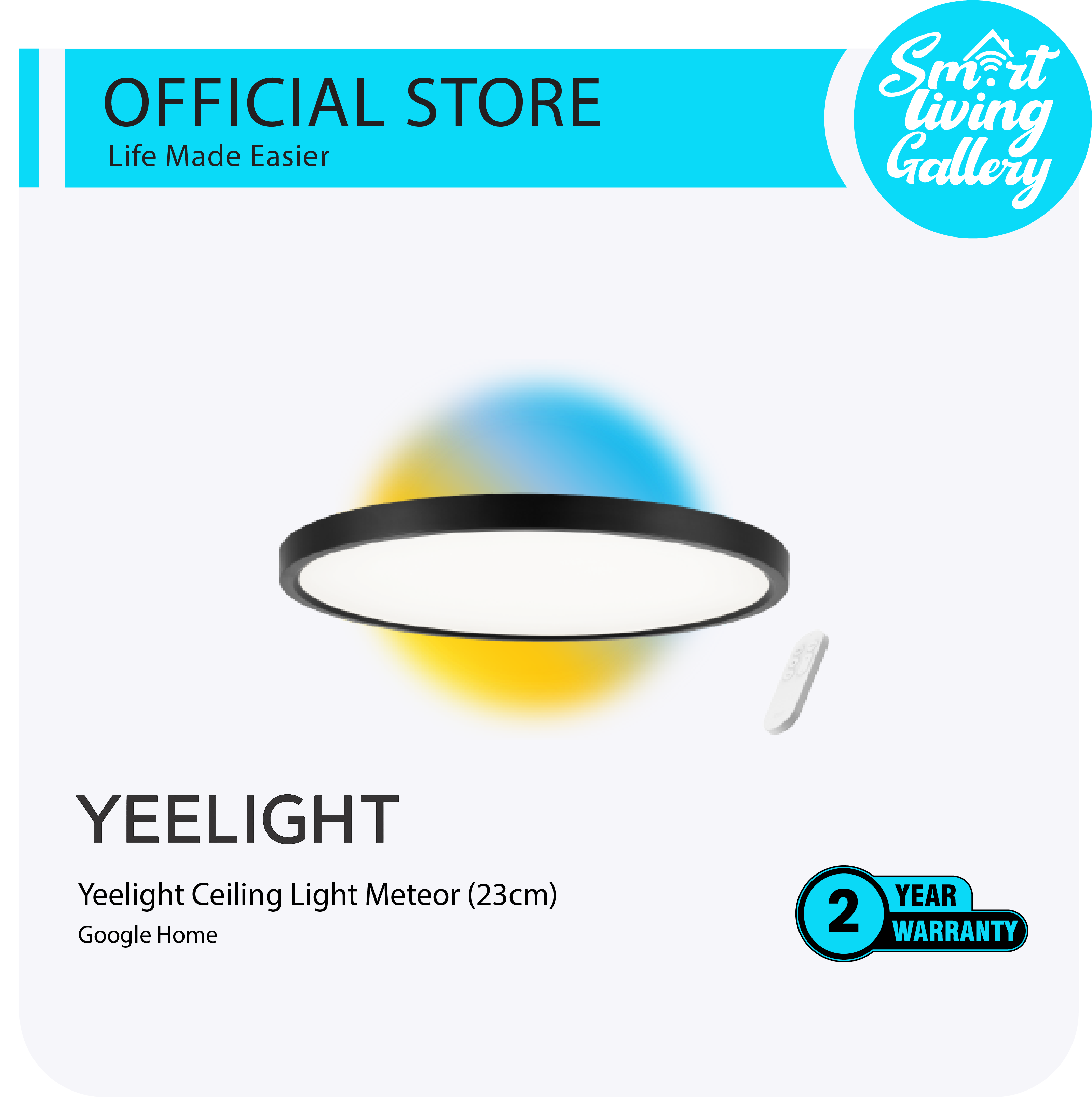Yeelight Smart Ceiling Light Meteor C230 23 cm