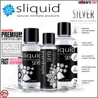 Sliquid Silver Silicone Lubricant Glycerin Free And Paraben Free Sex Lubricant For Couple