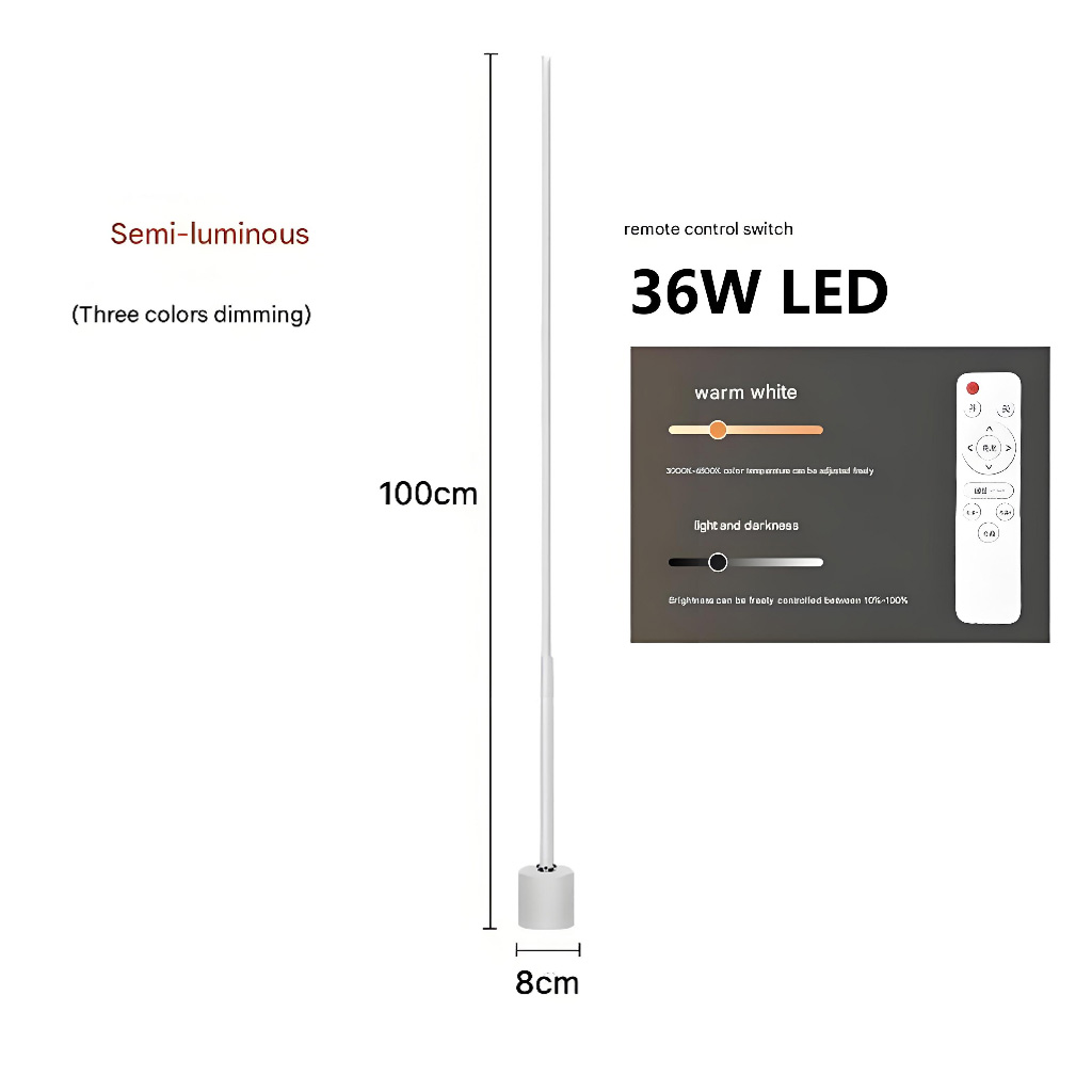 《2 Day Doorstep Delivery》NIASA Minimalist LED floor lamp atmosphere lamp