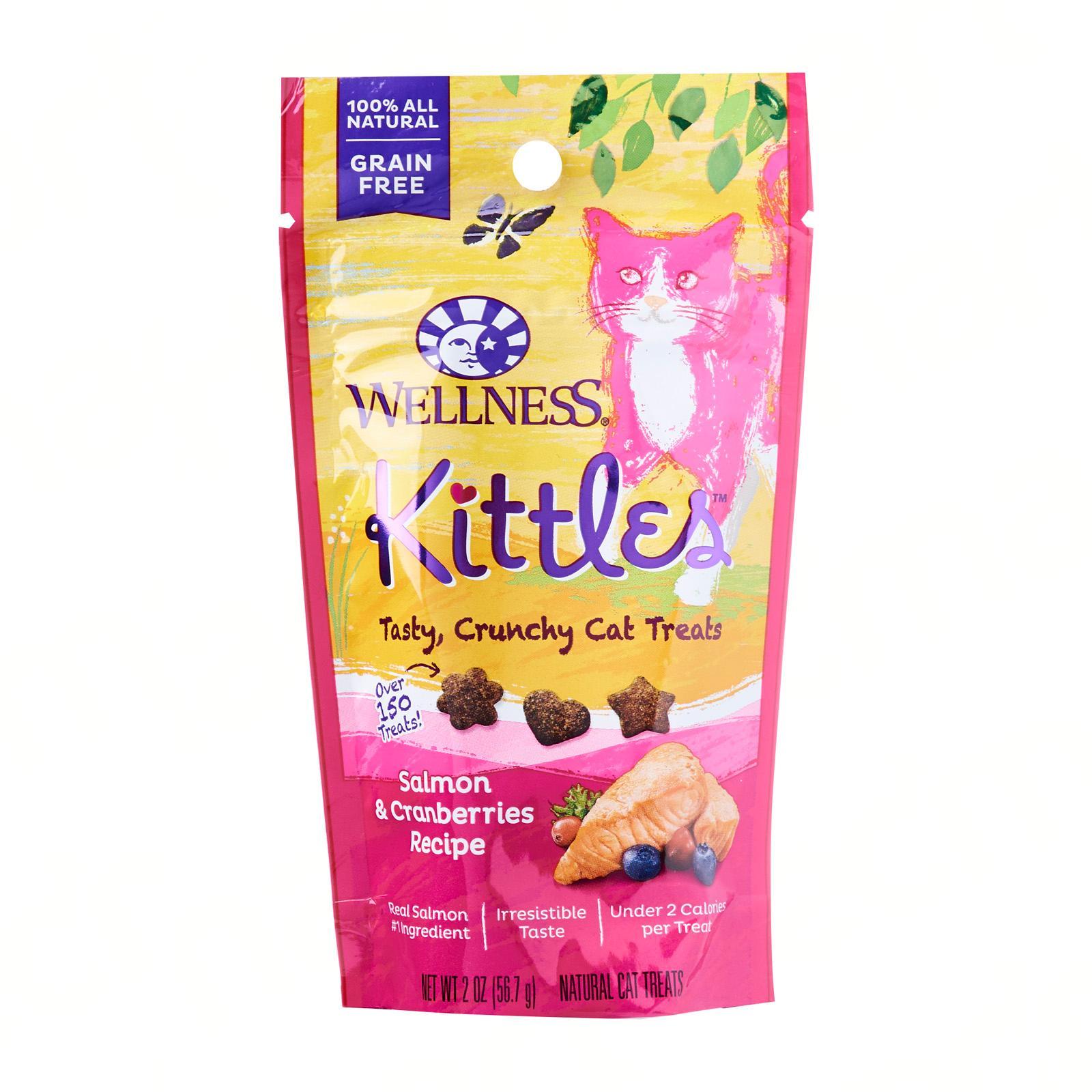 wellness kittles crunchy natural grain free cat treats