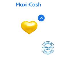 Petite Heart (Gold Bean) in 999 Gold (1gm) [Bundle Deal Available]