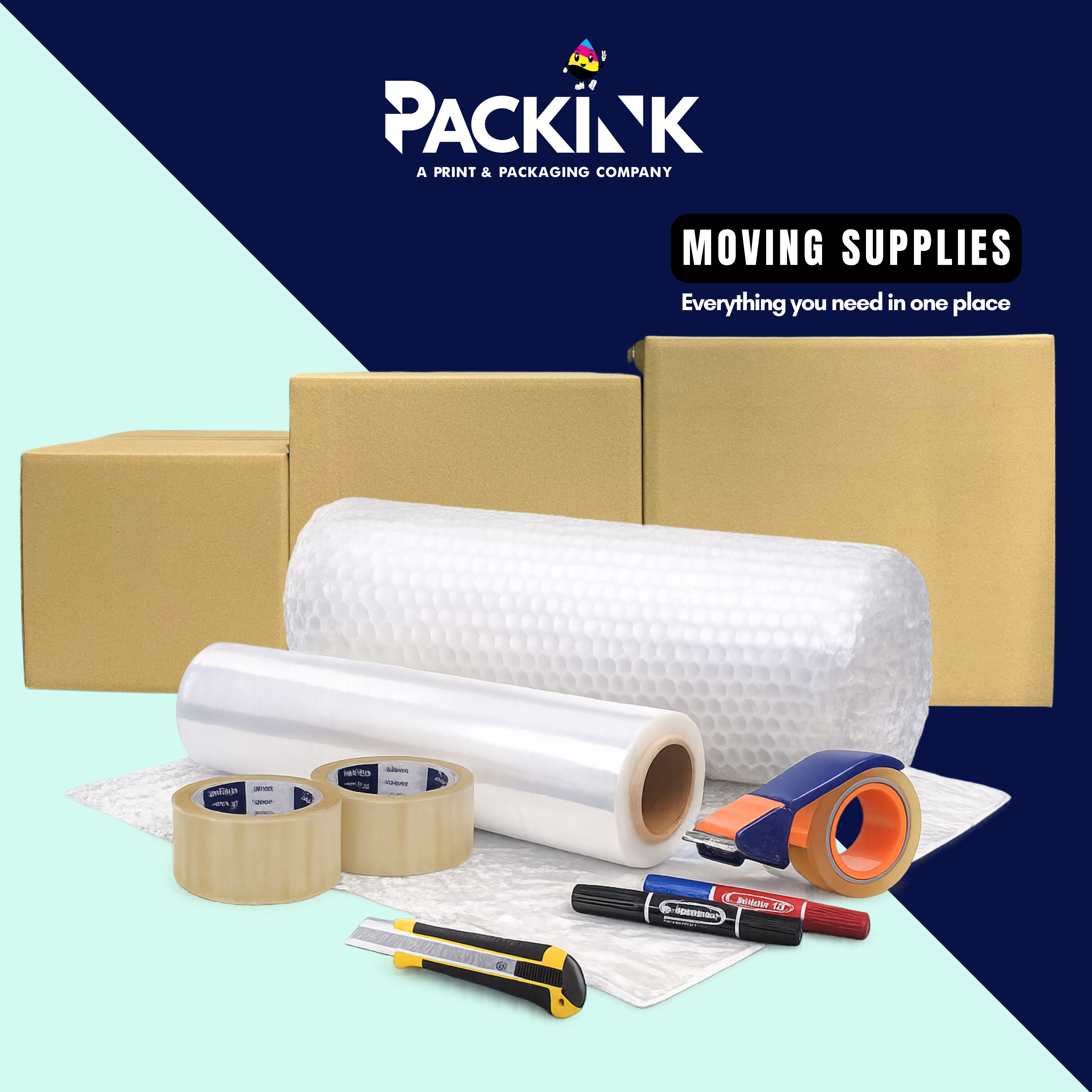 Moving supplies | Moving Cartons | Boxes bubble wrap tapes & essentials