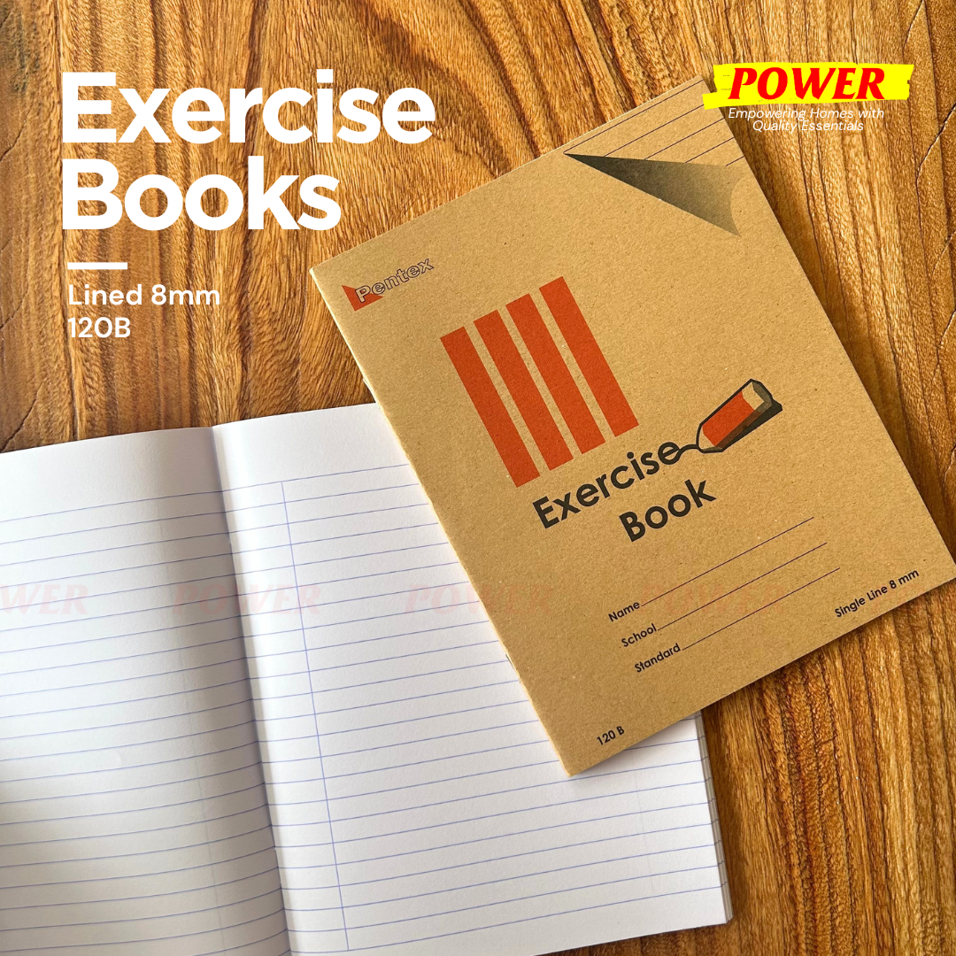 [Bundle of 4/10] Pentex F5 Soft Cover Exercise Book School Note Book 120B 8mm Single Line
