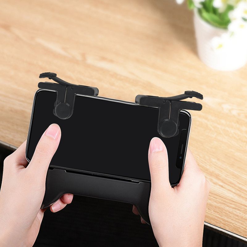 1 Pair Phone Mobile Gaming Handle for L1R1 Shooter Controller PUBG Game