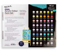Mont Marte Signature Acrylic Colour Pastel Paint Set 12/18/24/36/48pc x 36ml