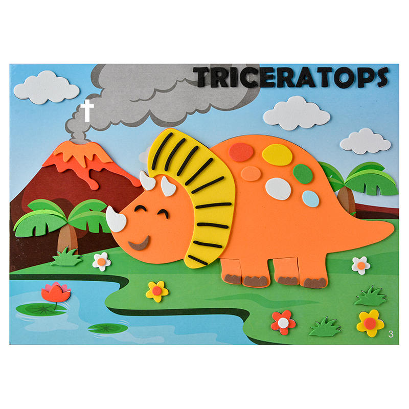 SG ready stock 3D Sticker Art DIY♥ baby and kids art work ♥ EVA foam art ♥Beginner series ♥ advance Goodie bag kids birthday set