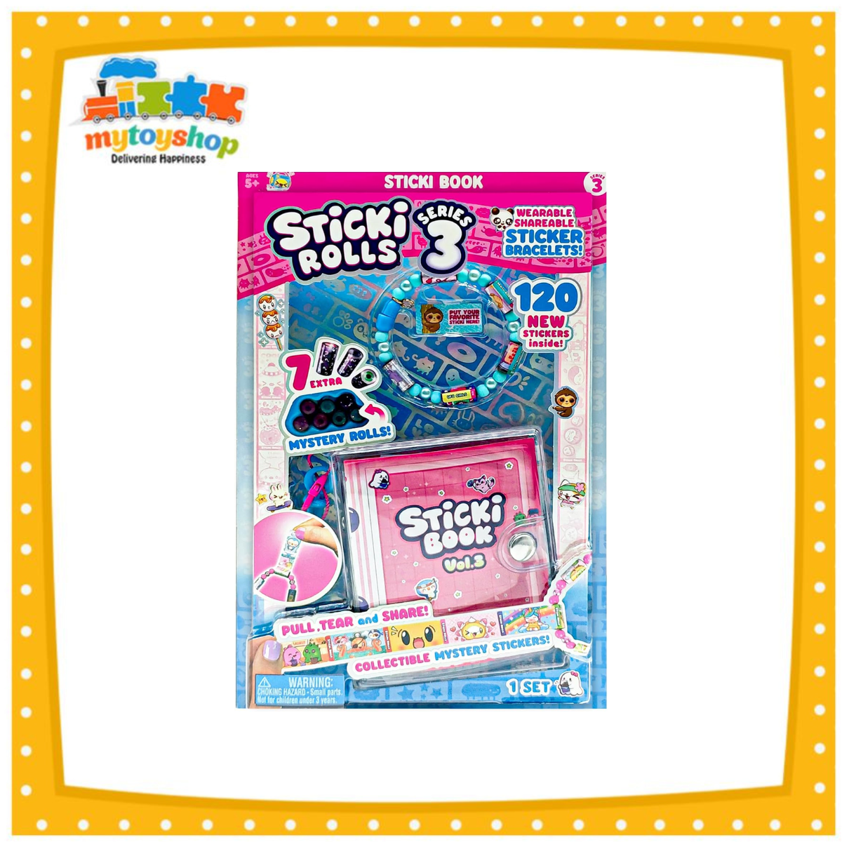 Sticki Rolls Sticki Book S3