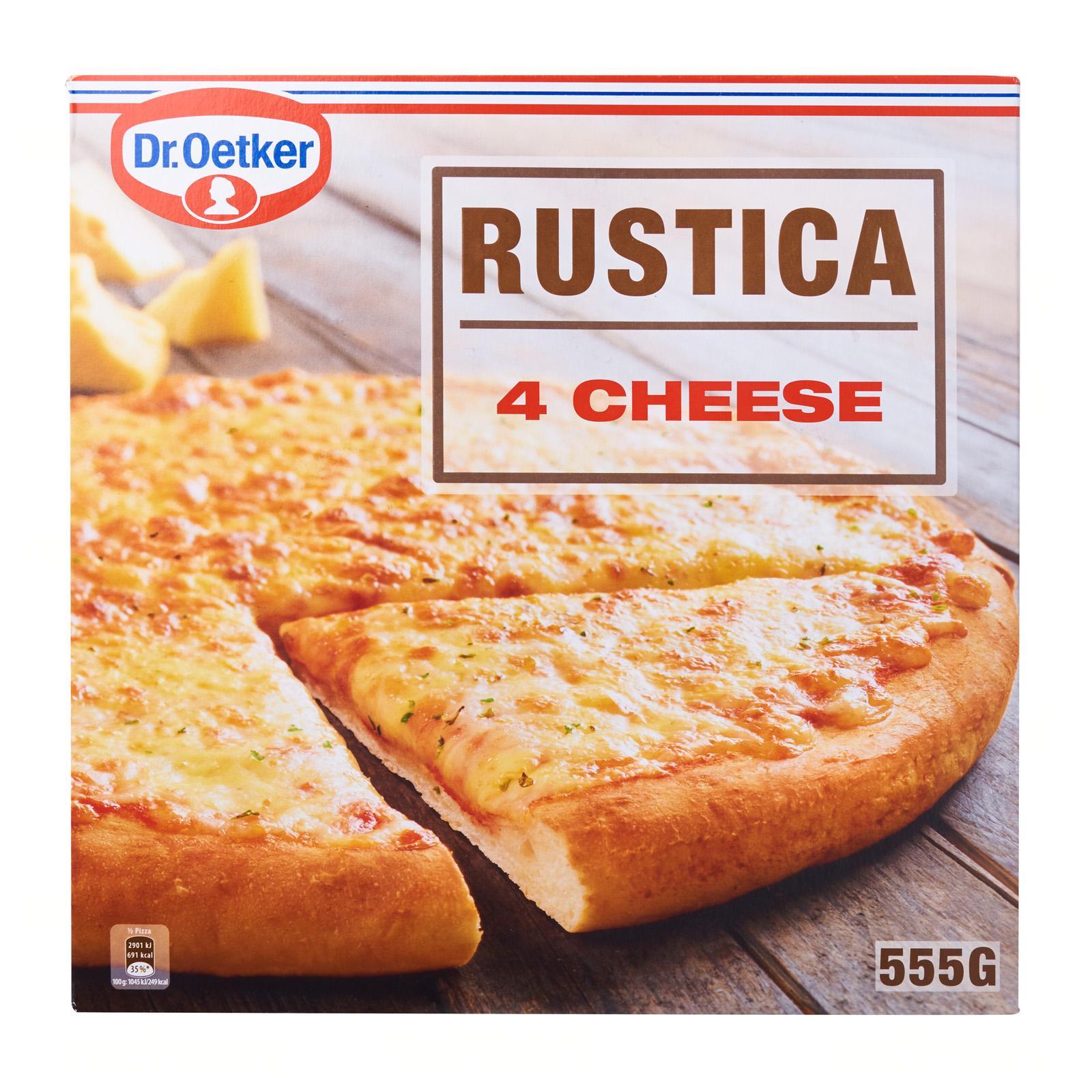 Dr Oetker Rustica 4 Cheese Pizza Frozen Lazada Singapore