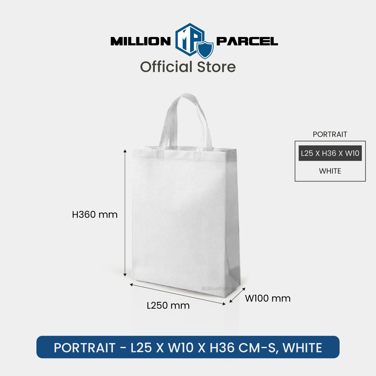 MillionParcel Non Woven Bag | Reusable Shopping Bag | Reusable Bag | Goodie Bag | Tote Bag | Gift Bag | CNY Bag | Chinese New Year Bag