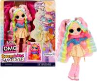 【SG Seller】LOL Surprise OMG Sunshine Makeover Bubblegum DJ Fashion Doll with Color Changing Features and Multi Surprises