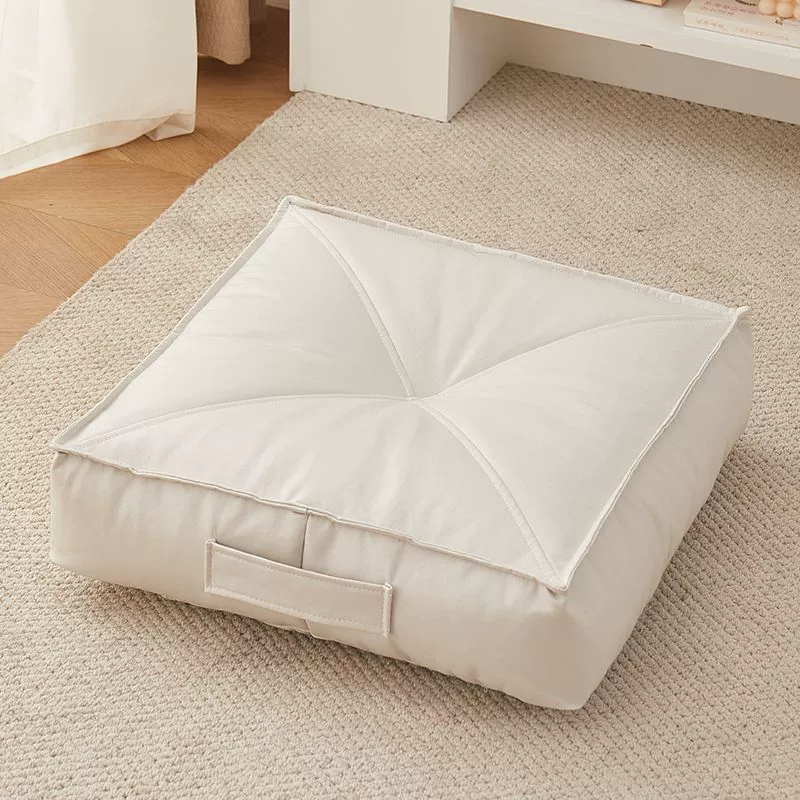 TurTle Thickened Square Tatami Floor Seat Cushion/Lightweight Chair Pad/Chair Removable Washable