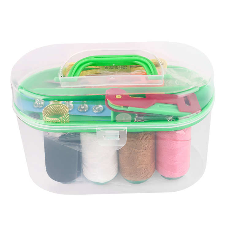Sewing Box 10 piece set necessary for household use soft ruler complete tools Sewing Tools大号针线盒