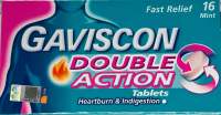 Gaviscon Double Action (16 chewable tabs) - exp 01/2028