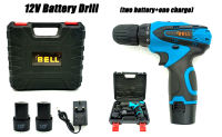 {SG In-Stock} 12V Electric Drill Cordless Screwdriver Lithium Battery Drill Cordless Screwdriver Power Tools Cordless Drill {Local Fast Delivery and Warranty}