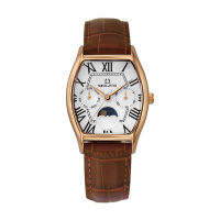 Solvil et Titus Barista Multi-Function Quartz Brown Leather Women Watch W06-03220-003