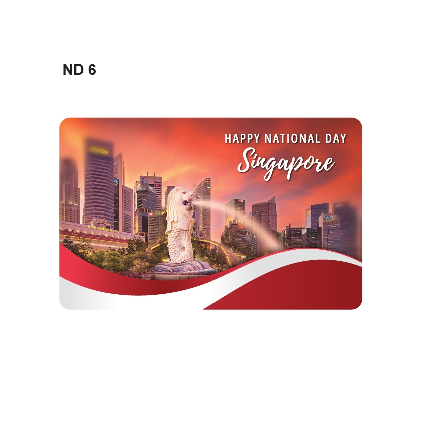 EZLINK CARD - Singapore National Day Collectible Series