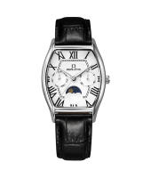 Solvil et Titus Barista Multi-Function Quartz Black Leather Women Watch W06-03220-001