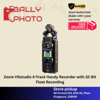 Zoom H5studio 4-Track Handy Recorder with 32-Bit Float Recording