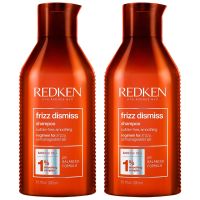 REDKEN FRIZZ DISMISS SHAMPOO & CONDITIONER 300ML - BEAUTY LANGUAGE