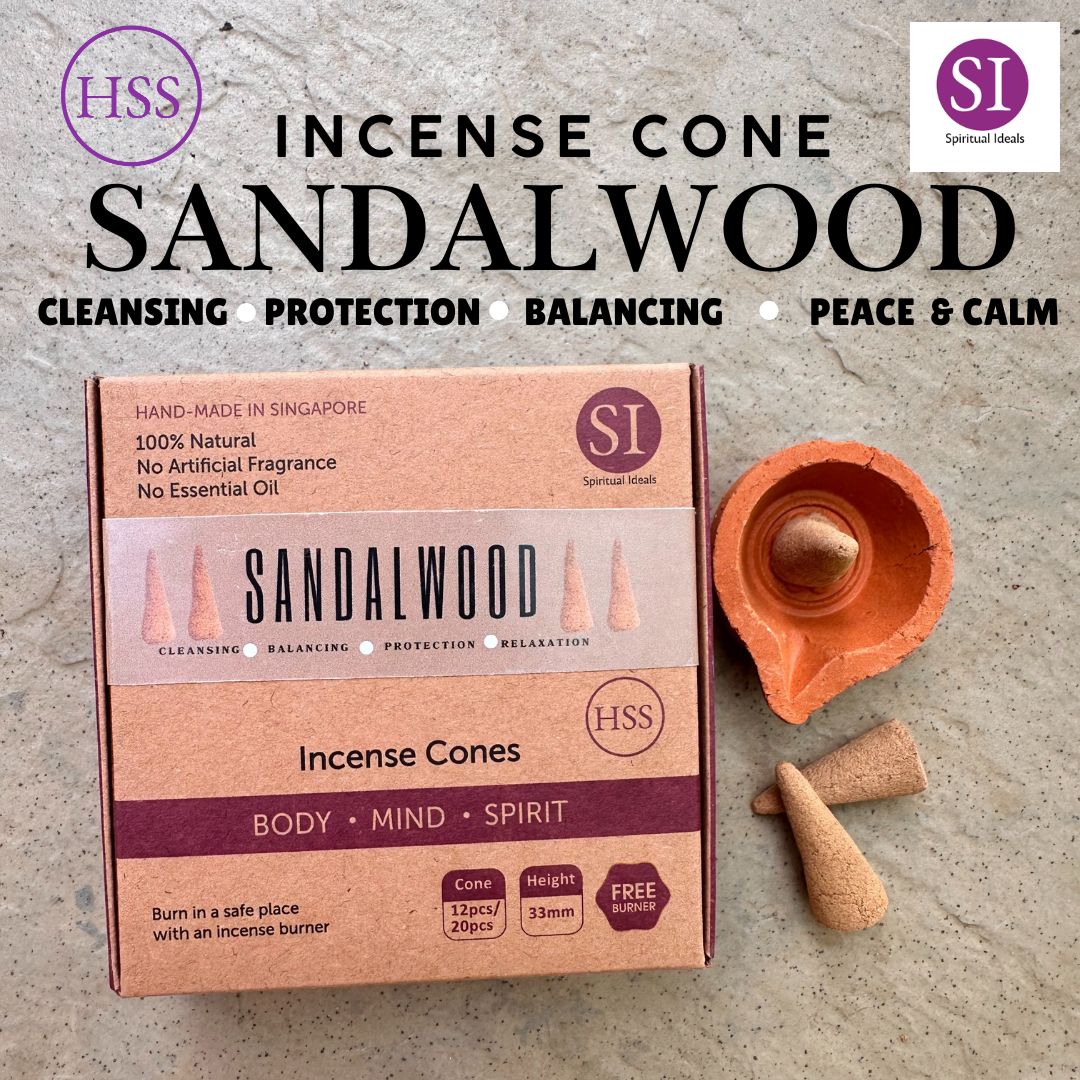 HSS Mysore Sandalwood Incense Cones Meditation and Relaxation Cone
