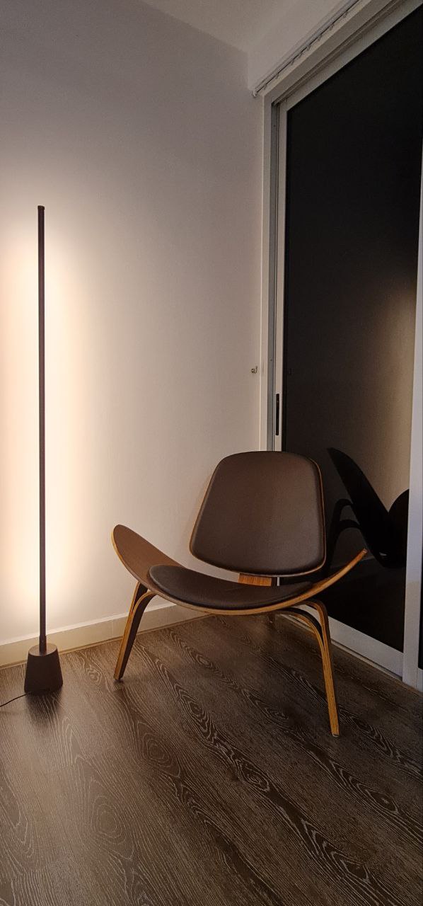 [SG SELLER] Minimalist Wooden Floor Lamp