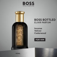 BOSS Bottled Elixir Parfum for Men 50ml | 100ml - Incense Vetiver  Cedarwood - Ambery Woody Perfume | by HUGO BOSS Fragrances